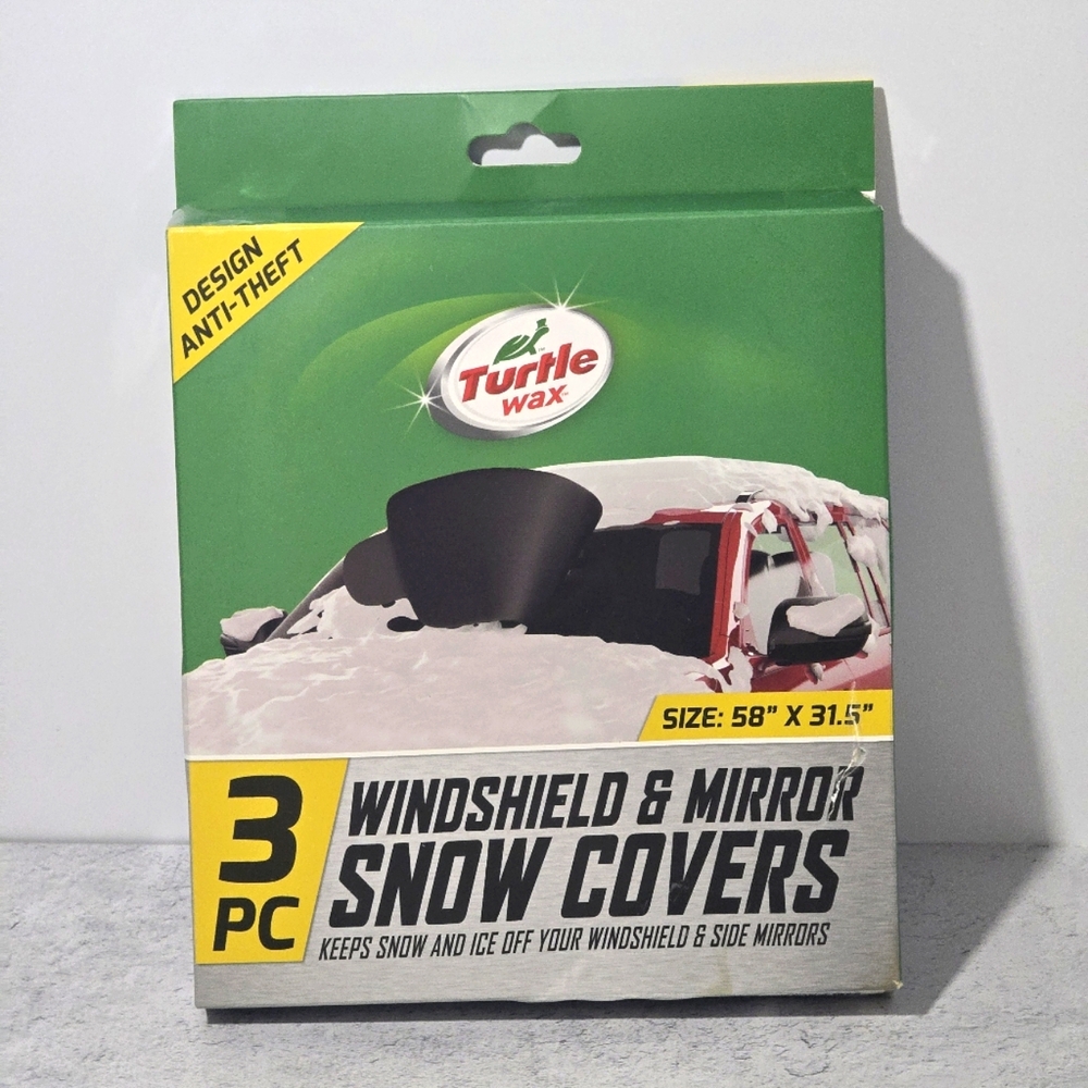 Turtle Wax Windshield & Mirror Snow Covers